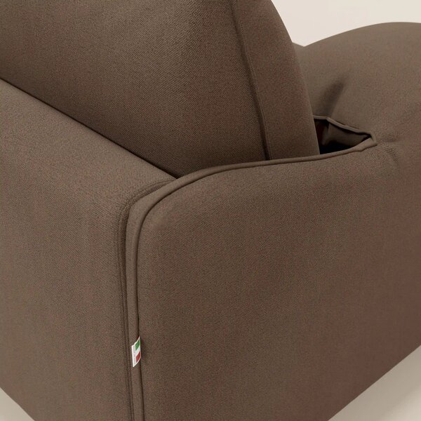 Primula divano letto angolare con materasso H18 cm - penisola contenit