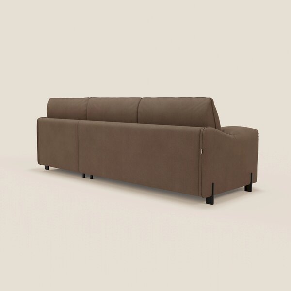 Primula divano letto angolare con materasso H18 cm - penisola contenit