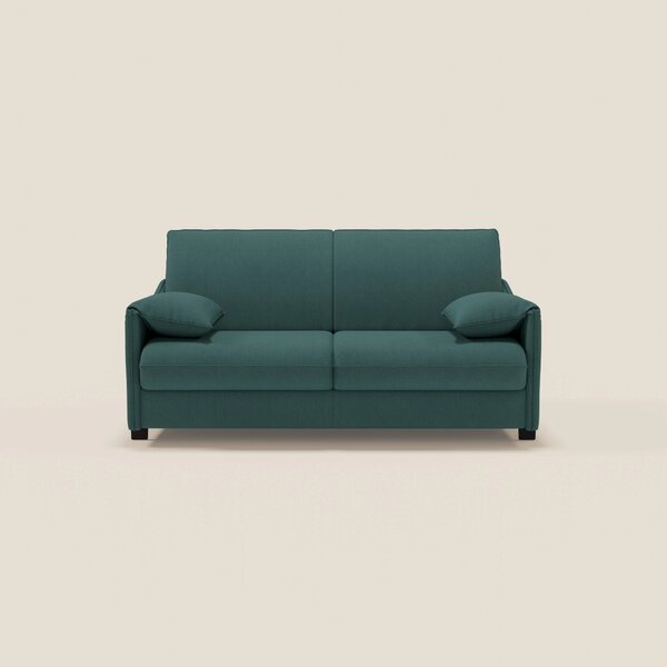 Primula divano letto con materasso alto 18 cm - braccioli mobili e tes