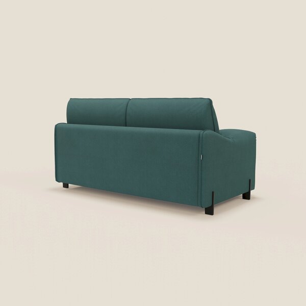 Primula divano letto con materasso alto 18 cm - braccioli mobili e tes