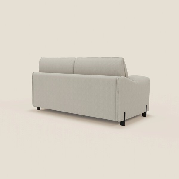 Primula divano letto con materasso alto 18 cm - braccioli mobili e tes