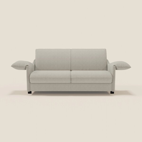 Primula divano letto con materasso alto 18 cm - braccioli mobili e tes