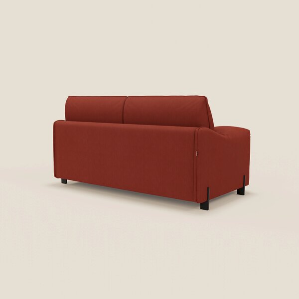 Primula divano letto con materasso alto 18 cm - braccioli mobili e tes