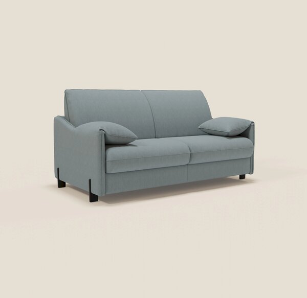 Primula divano letto con materasso alto 18 cm - braccioli mobili e tes