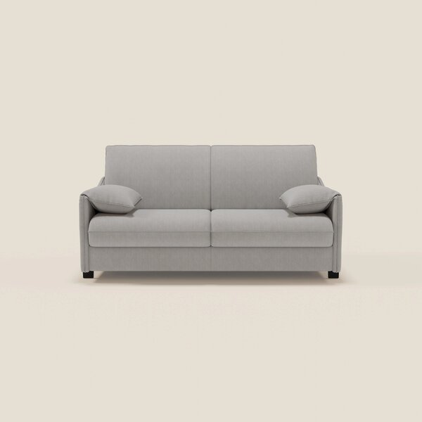 Primula divano letto con materasso alto 18 cm - braccioli mobili e tes