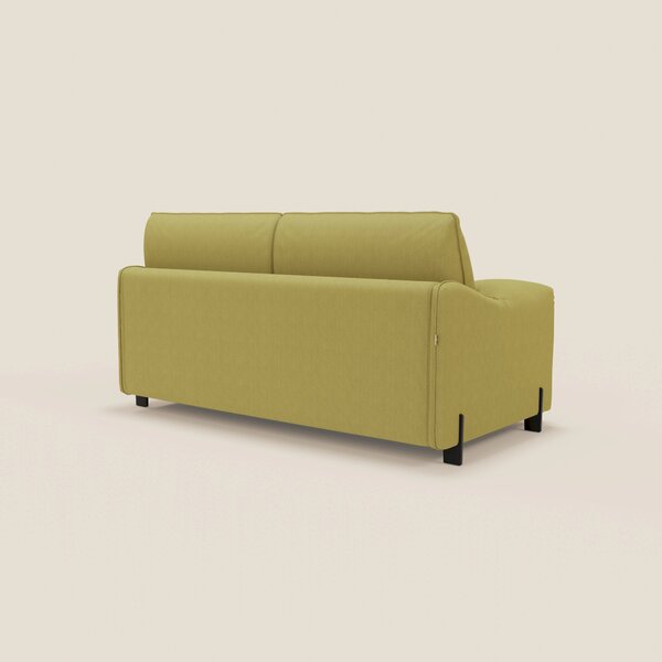 Primula divano letto con materasso alto 18 cm - braccioli mobili e tes