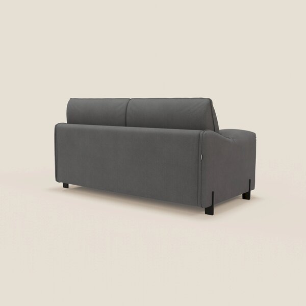 Primula divano letto con materasso alto 18 cm - braccioli mobili e tes