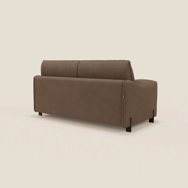 Primula divano letto con materasso alto 18 cm - braccioli mobili e tes
