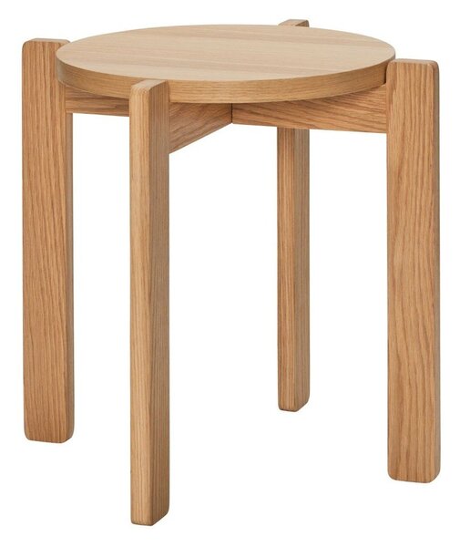 Sgabello in legno di quercia Always - Hübsch