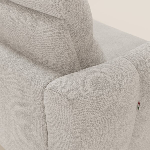 Peonia divano letto angolare con Penisola Contenitore - Materasso H18