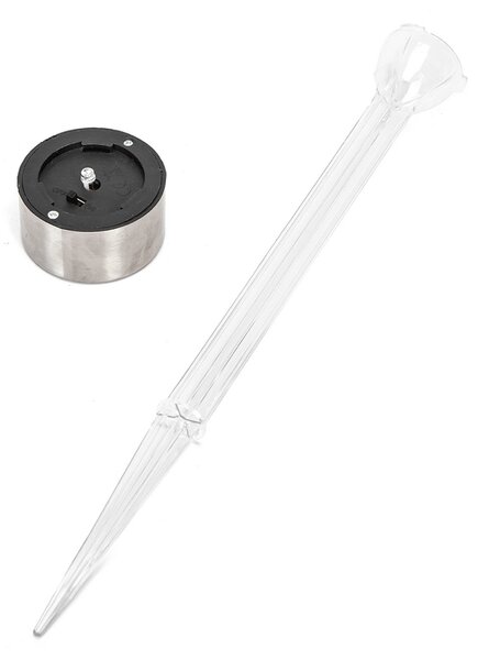 Lampioncino segnapassi Led Twig 0,006W Argento in acciaio con pannello solare IP44 Bianco caldo 2700K con sensore crepuscolare Aigostar