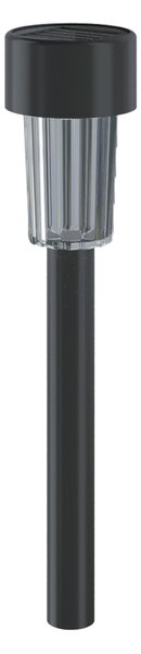 Lampioncino segnapassi Led Goblet 0,006W Nero con pannello solare IP44 Bianco freddo 6500K con sensore crepuscolare Aigostar
