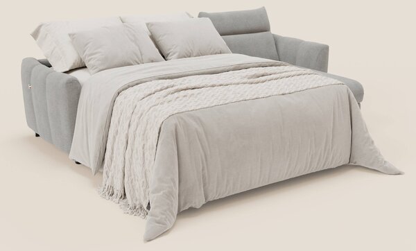 Peonia divano letto angolare con Penisola Contenitore - Materasso H18