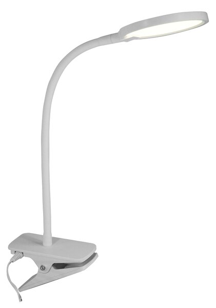 Lampada da scrivania con lampadina inclusa LED stile moderno bianco caldo Starla bianco