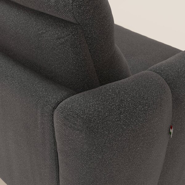 Peonia divano letto angolare con Penisola Contenitore - Materasso H18
