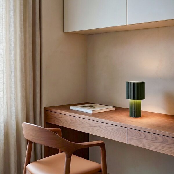 Lampade da tavolo Belid, Iluma, dimmerabile, Verde, Soggiorno, Alluminio, Moderno
