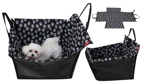 Tappeto Aga Car per cani 128 cm x 57 cm Nero