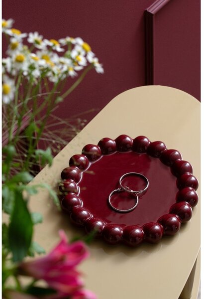 Vassoio decorativo in ceramica ø 20 cm Cadiz Dotty – PT LIVING
