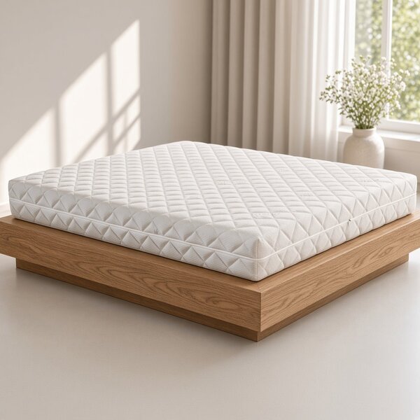 Materasso Memory Morbido Avvolgente – 5 cm, 25 cm, Anallergico | DANJOY STAR 80x190 Singolo standard