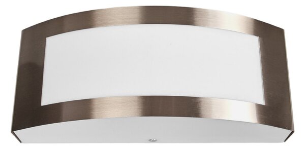 Lampade da esterno Lindby, Raja, Metallizzato, Balcone, Acciaio inossidabile, Moderno