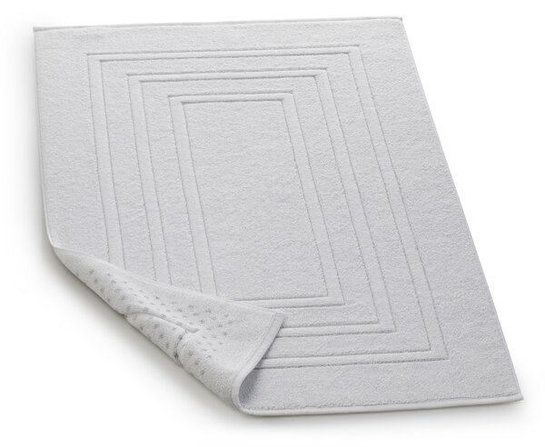 Tappeto antiscivolo rettangolare Tappeto antiscivolo in 100% cotone bianco 33 x 34 cm