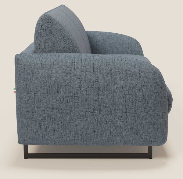 Ninfea divano letto Design Morbido con Piedini alti in Metallo e Mater