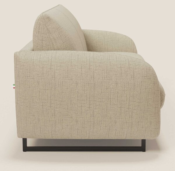 Ninfea divano letto Design Morbido con Piedini alti in Metallo e Mater