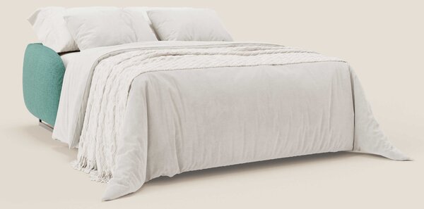 Ninfea divano letto Design Morbido con Piedini alti in Metallo e Mater