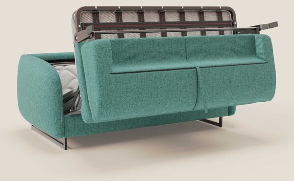 Ninfea divano letto Design Morbido con Piedini alti in Metallo e Mater