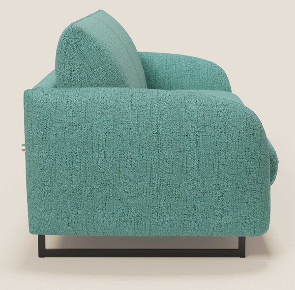Ninfea divano letto Design Morbido con Piedini alti in Metallo e Mater