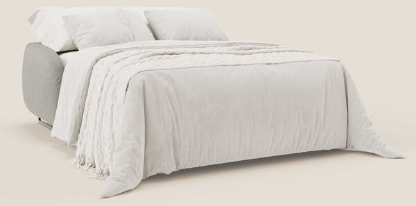 Ninfea divano letto Design Morbido con Piedini alti in Metallo e Mater