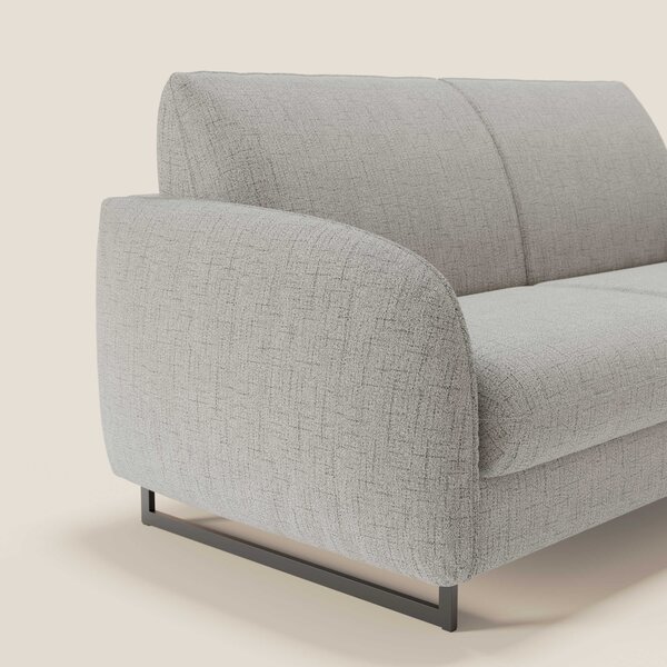 Ninfea divano letto Design Morbido con Piedini alti in Metallo e Mater