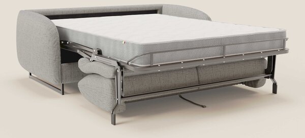 Ninfea divano letto Design Morbido con Piedini alti in Metallo e Mater
