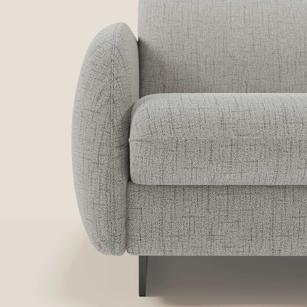 Ninfea divano letto Design Morbido con Piedini alti in Metallo e Mater