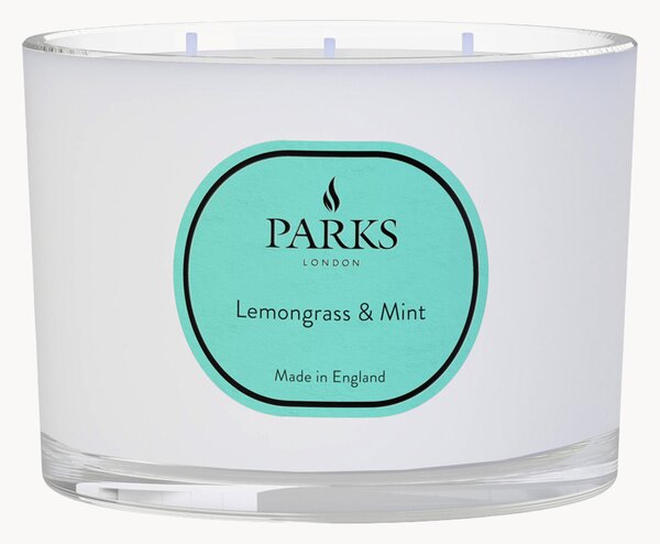 Candela profumata fatta a mano a tre stoppini Vintage Aromatherapy (citronella, menta e agrumi)