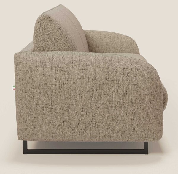 Ninfea divano letto Design Morbido con Piedini alti in Metallo e Mater