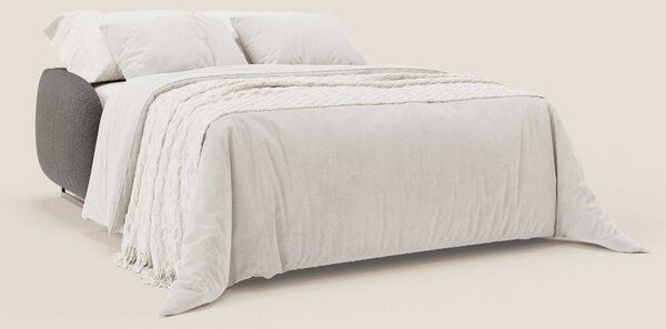 Ninfea divano letto Design Morbido con Piedini alti in Metallo e Mater