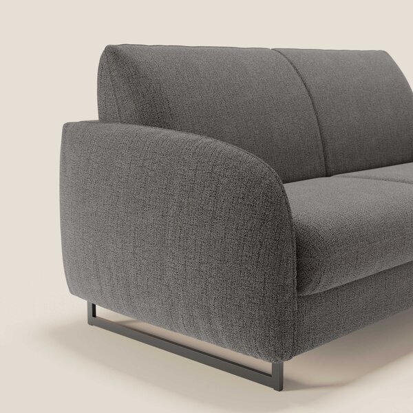 Ninfea divano letto Design Morbido con Piedini alti in Metallo e Mater