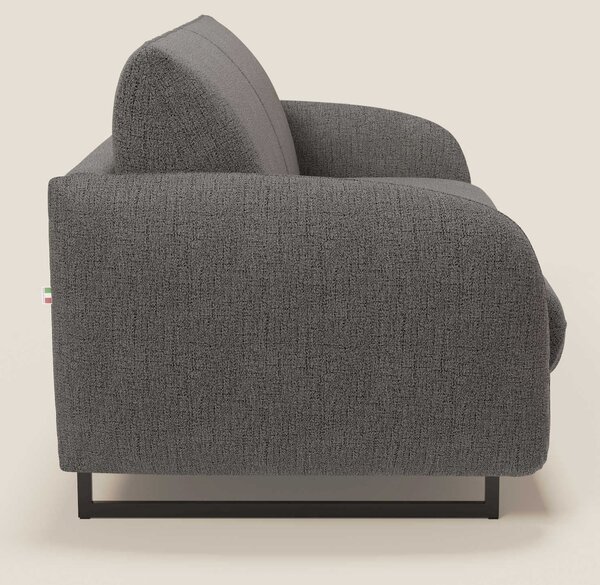 Ninfea divano letto Design Morbido con Piedini alti in Metallo e Mater