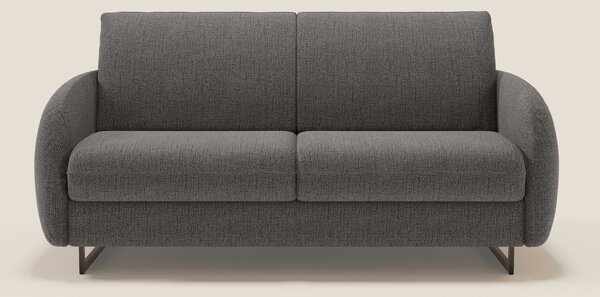 Ninfea divano letto Design Morbido con Piedini alti in Metallo e Mater