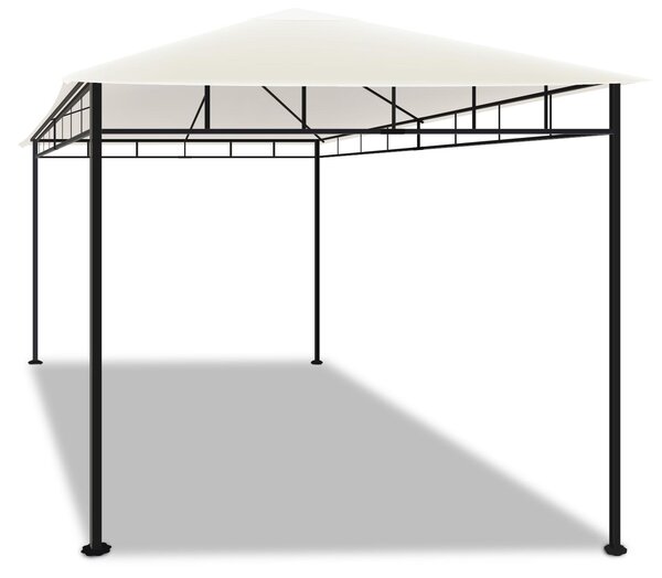 Gazebo 3x2 M per esterni in ferro elegante gazebo da giardino colore ecrù
