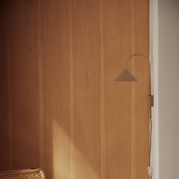 Applique da parete FRANDSEN, Grasp, Beige, Corridoio, Metallo, Design