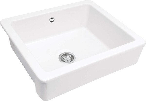 Ceramic sink 1-bowl farmhouse
