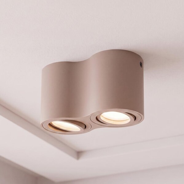 Brilagi - Faretto MIA DOUBLE 2xGU10/30W/230V beige