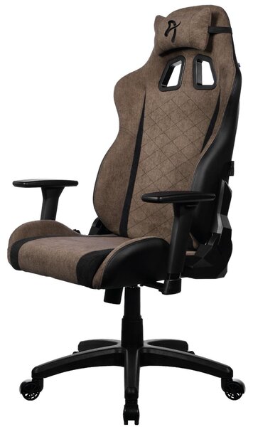 Arozzi - Avanti Soft Fabric - Sedia da gioco ergonomica - Marrone