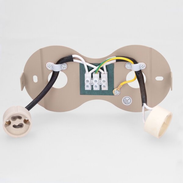 Brilagi - Faretto MIA DOUBLE 2xGU10/30W/230V beige
