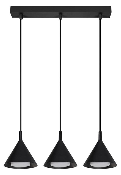 Brilagi - Lampada a sospensione con cavo CONE TRIPLE 3xGX53/15W/230V nera