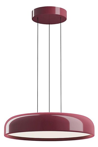 Lampada a sospensione LED con cavo ALENSA LED/60W/230V CRI 94 rosso