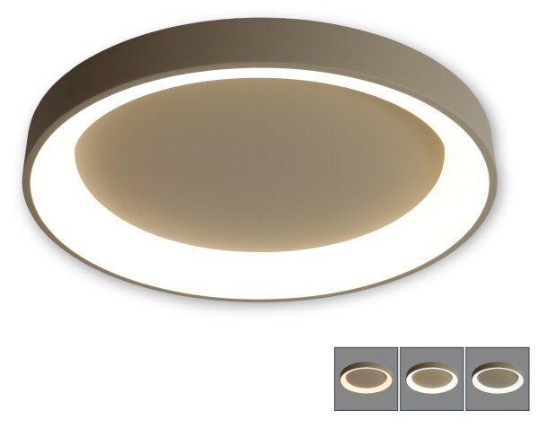 Brilagi - plafoniera LED dimmerabile FALCON II LED/99W/230V pr. 60 cm beige + telecomando