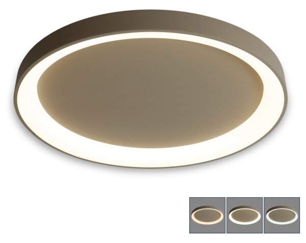 Brilagi - plafoniera LED dimmerabile FALCON II LED/108W/230V bianca/beige + telecomando